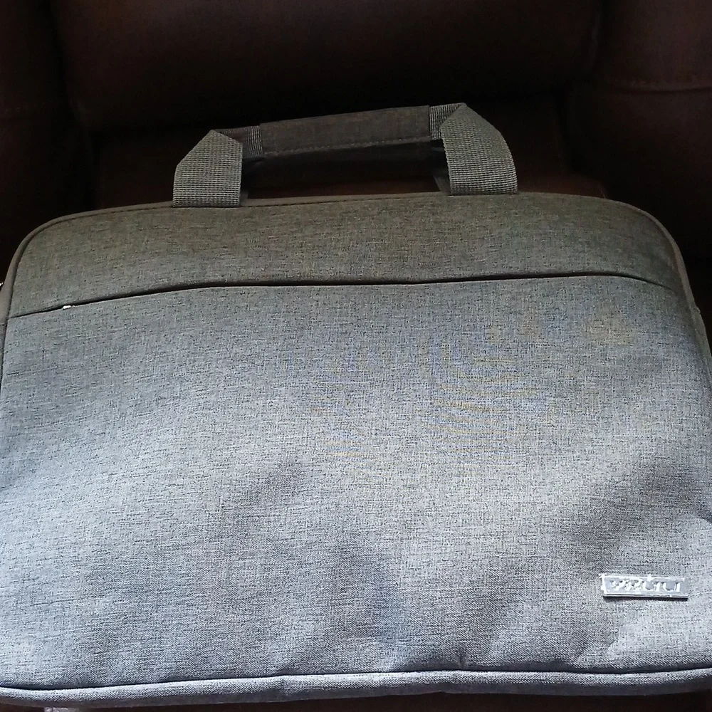 Elegant Gray Laptop Bag